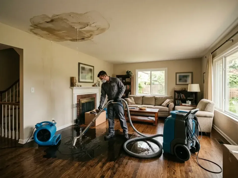 attic-pipe-burst-ceiling-drip-008 — frequently asked questions, Water Damage Restoration & Carpet Care in Big Lake, AK
